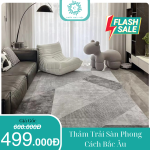 Thảm Trải Sàn Thiết Kế Đơn Giản Hiện Đại Theo Phong Cách Bắc Âu