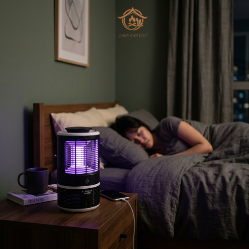 Đèn ngủ kiêm bắt muỗi mẫu mới 1W tiết kiệm điện