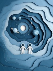 Space Diorama Transform Flat Art into Dimensional Experience