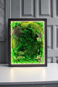 из мха Moss art